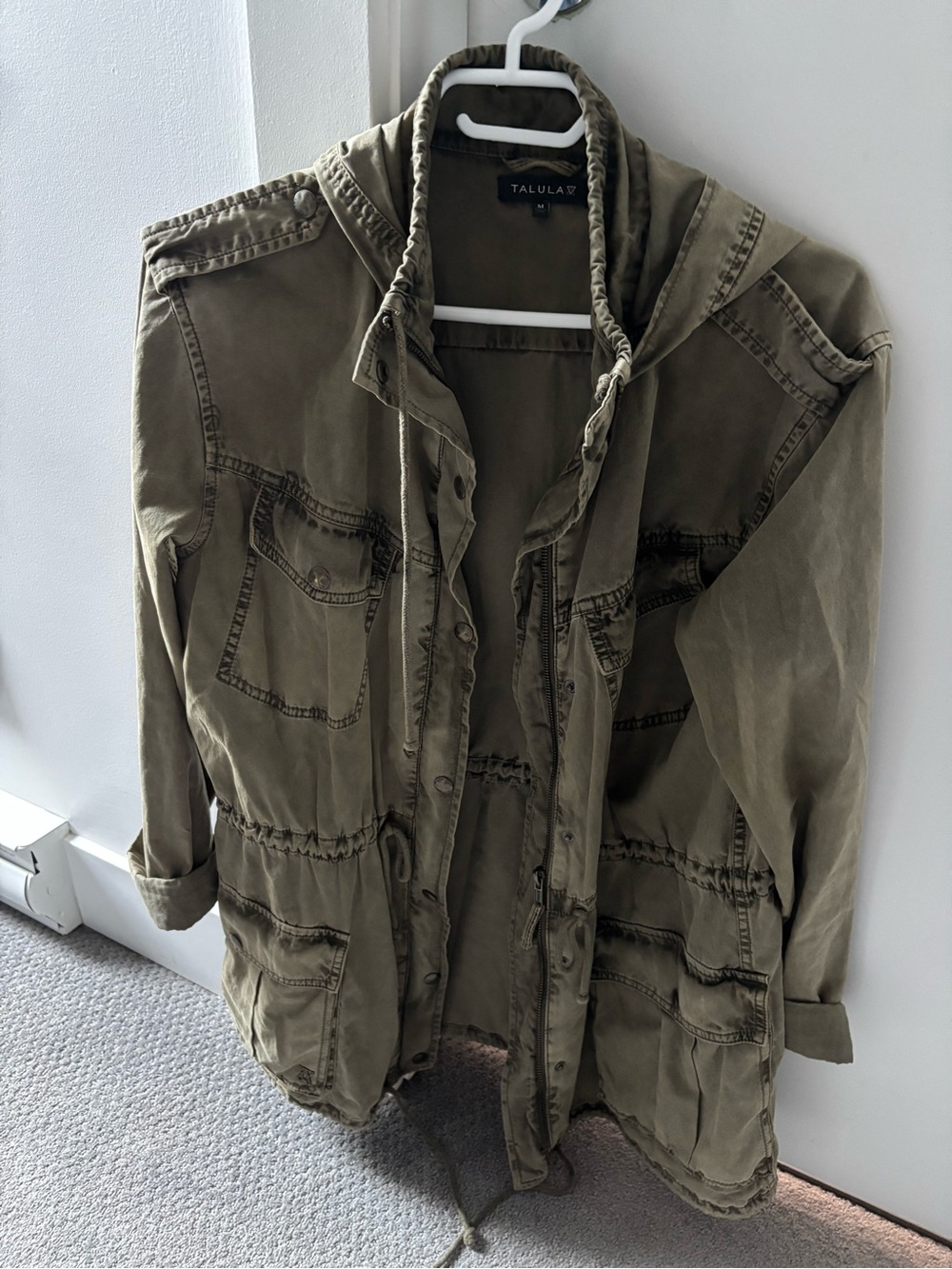 Talula Olive Utility Anorak Jacket - Women’s
